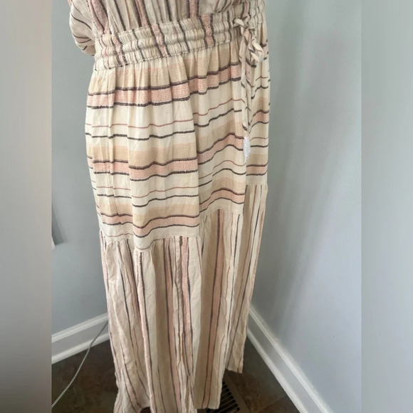 L*space Sz Large Emma Maxi Dress / Swim Cover up Sun soaked Striped NWT - Picture 14 of 16